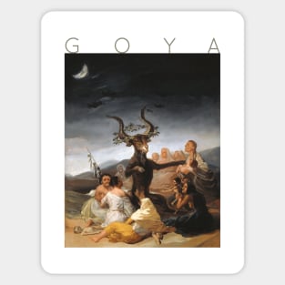 Francisco Goya - Witches Sabbath Sticker